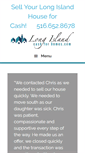 Mobile Screenshot of longislandcashforhomes.com